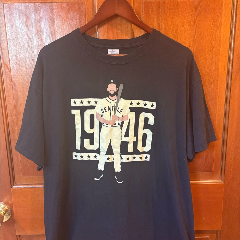 JP Crawford Seattle Mariners 1946 T-Shirt – Size XL